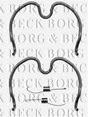 BORG & BECK BBK6223 Комплектуючі, колодки дискового гальма