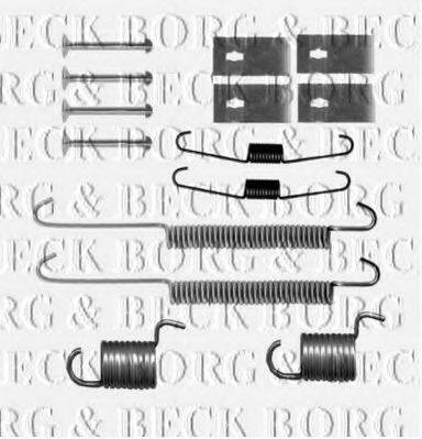 BORG & BECK BBK6230 Комплектующие, колодки дискового тормоза