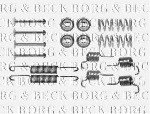BORG & BECK BBK6306 Комплектующие, колодки дискового тормоза