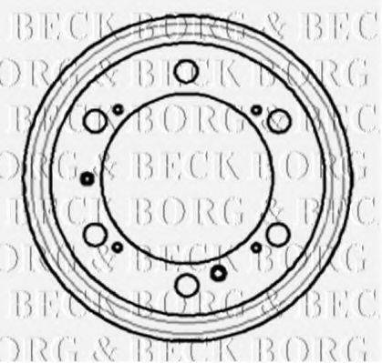 BORG & BECK BBR7050 Гальмівний барабан