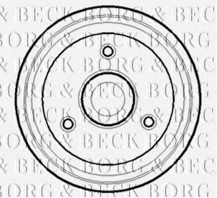Тормозной барабан BORG & BECK BBR7071