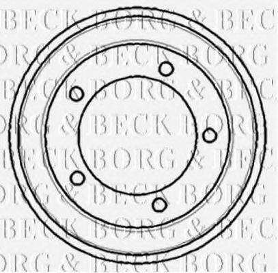 Гальмівний барабан BORG & BECK BBR7083