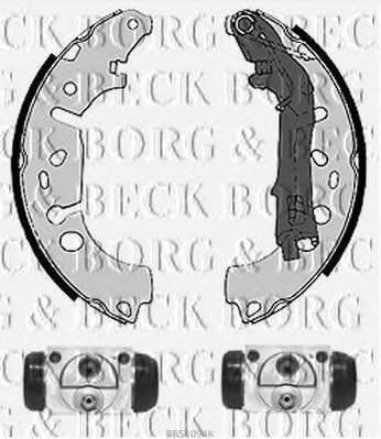 BORG & BECK BBS1094K Комплект тормозных колодок