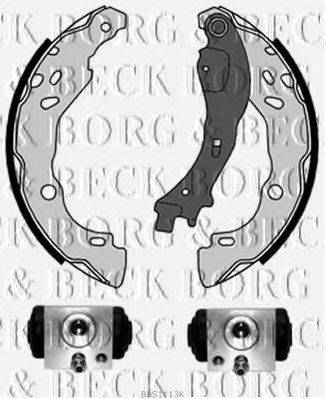 BORG & BECK BBS1113K Комплект тормозных колодок