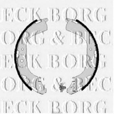 BORG & BECK BBS6004 Комплект тормозных колодок