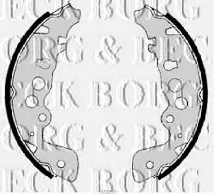 BORG & BECK BBS6290 Комплект тормозных колодок