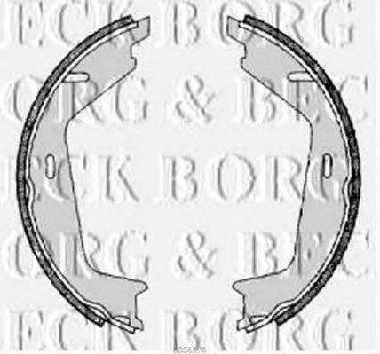 BORG & BECK BBS6296 Комплект тормозных колодок