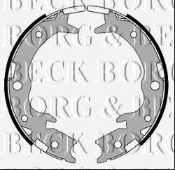 BORG & BECK BBS6321 Комплект гальмівних колодок