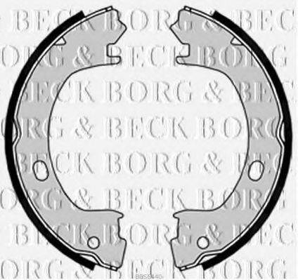 BORG & BECK BBS6440 Комплект тормозных колодок