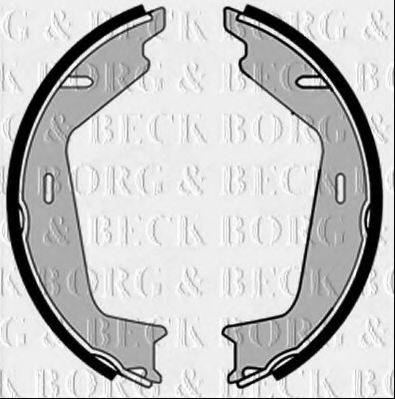 BORG & BECK BBS6471 Комплект тормозных колодок