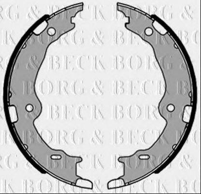 BORG & BECK BBS6473 Комплект тормозных колодок