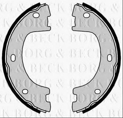 BORG & BECK BBS6475 Комплект тормозных колодок