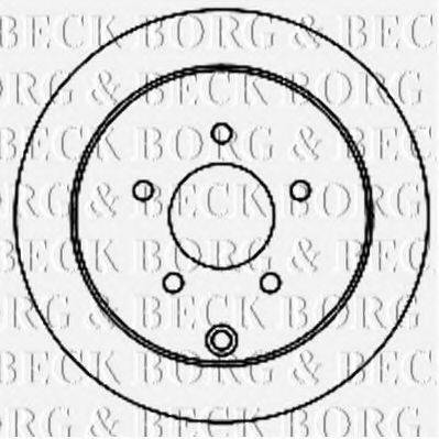 BORG & BECK BBD5161 гальмівний диск
