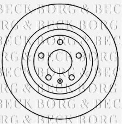 BORG & BECK BBD5949S Тормозной диск