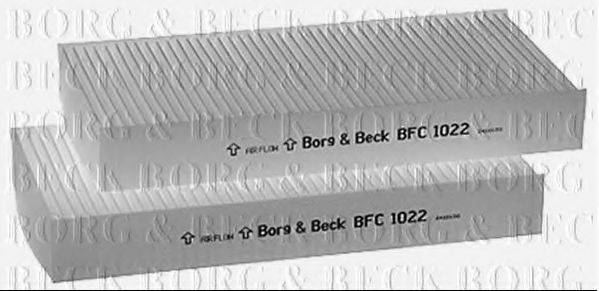 BORG & BECK BFC1022 Фильтр, воздух во внутренном пространстве