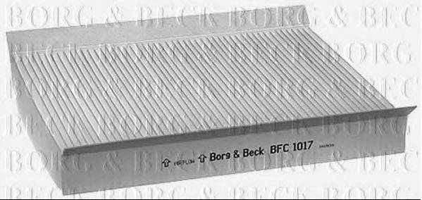 Фільтр, повітря у внутрішньому просторі BORG & BECK BFC1017