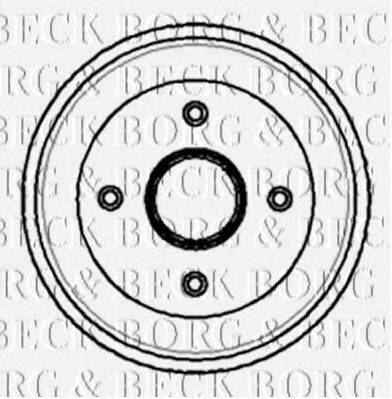 BORG & BECK BBR7065 Тормозной барабан