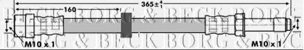 Тормозной шланг BORG & BECK BBH6873