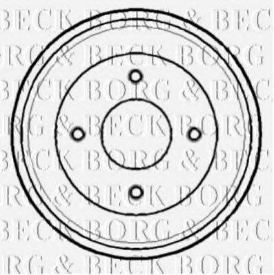 Гальмівний барабан BORG & BECK BBR7129