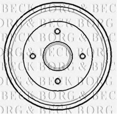 Тормозной барабан BORG & BECK BBR7137