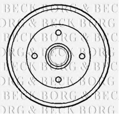BORG & BECK BBR7173 Тормозной барабан