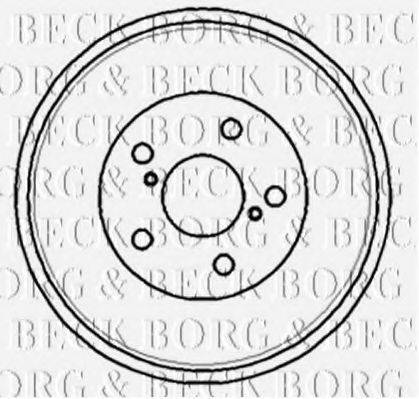 Гальмівний барабан BORG & BECK BBR7179