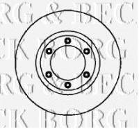 Тормозной диск BORG & BECK BBD4313