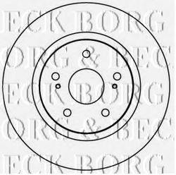 BORG & BECK BBD4607 Тормозной диск