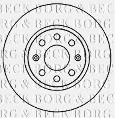 BORG & BECK BBD4715 Тормозной диск