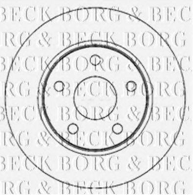 Тормозной диск BORG & BECK BBD4768
