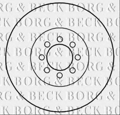 BORG & BECK BBD5298 Тормозной диск