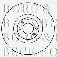 BORG & BECK BBD6012S гальмівний диск