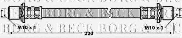 Гальмівний шланг BORG & BECK BBH7330