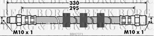 Гальмівний шланг BORG & BECK BBH7371