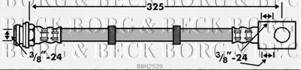 BORG & BECK BBH7529 Тормозной шланг