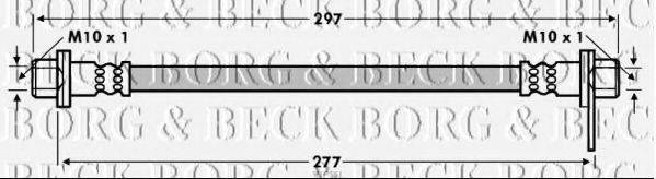 Гальмівний шланг BORG & BECK BBH7561