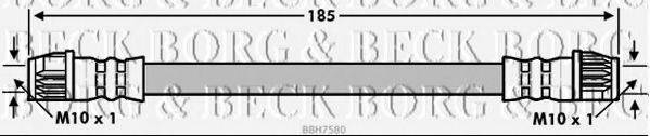 Гальмівний шланг BORG & BECK BBH7580