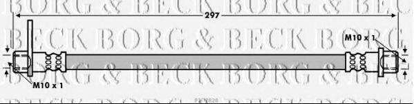 Гальмівний шланг BORG & BECK BBH7828