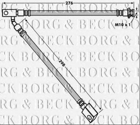 Гальмівний шланг BORG & BECK BBH7918