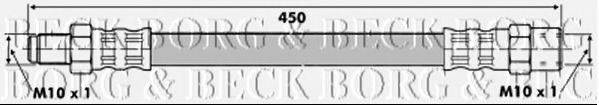 BORG & BECK BBH6380 Тормозной шланг