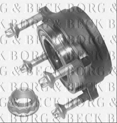 Комплект підшипника ступиці колеса BORG & BECK BWK1060