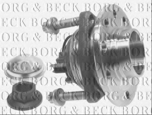 Комплект підшипника ступиці колеса BORG & BECK BWK1067