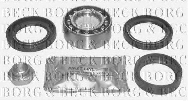 Комплект підшипника ступиці колеса BORG & BECK BWK108