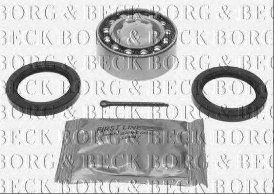 BORG & BECK BWK266 Комплект підшипника ступиці колеса