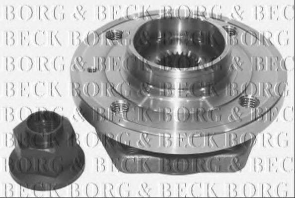Комплект подшипника ступицы колеса BORG & BECK BWK703