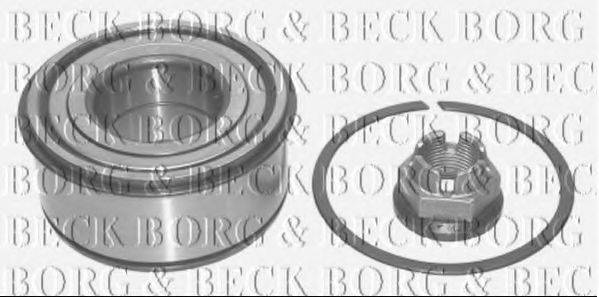 BORG & BECK BWK709 Комплект подшипника ступицы колеса