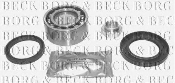 BORG & BECK BWK206 Комплект підшипника ступиці колеса