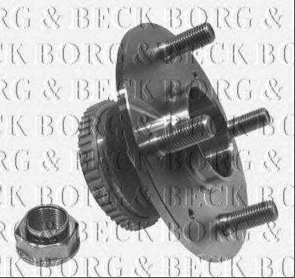 Комплект подшипника ступицы колеса BORG & BECK BWK421