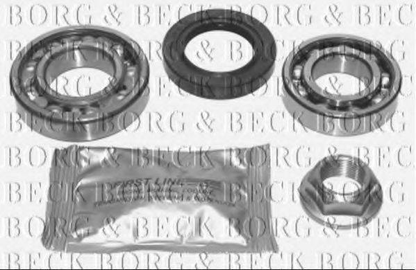 BORG & BECK BWK437 Комплект підшипника ступиці колеса