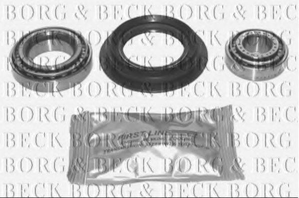BORG & BECK BWK592 Комплект підшипника ступиці колеса